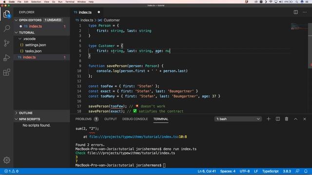 Structural typing & matching objects with typescript смотреть онлайн