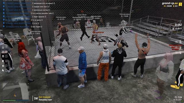 Финал Рукопашные бой в GTA 5 GrandRP смотреть онлайн