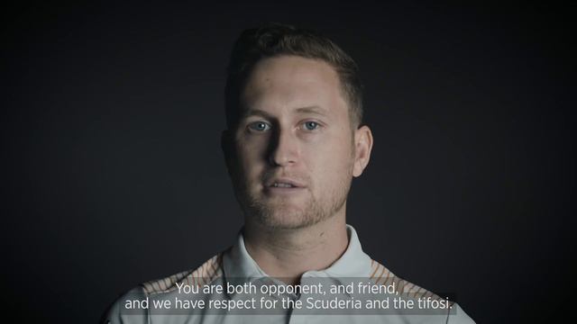 A message to our friends at Scuderia Ferrari and to the famous tifosi смотреть онлайн