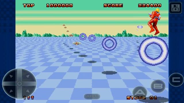 Space Harrier II Classic by SEGA Android Gameplay ᴴᴰ смотреть онлайн
