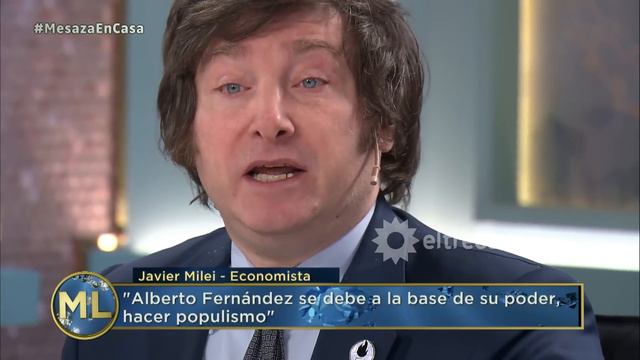 Javier Milei: "Venezuela logró la igualdad, son todos igual de pobres" смотреть онлайн