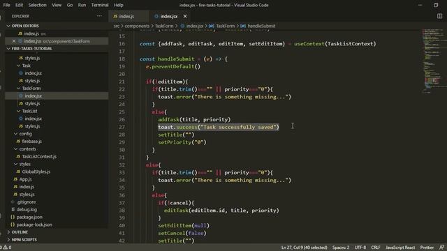 15 - Fire Tasks: Exibindo notificações para o usuário смотреть онлайн