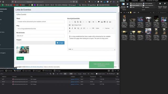 Duas news Features para Gerenciador Conteúdo - Slim 3, jQuery, Bootstrap e MVC смотреть онлайн