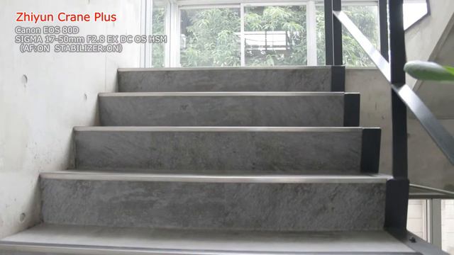 Zhiyun Crane Plus　EOS 80D　SIGMA 17 50mm F2 8 EX DC OS HSM смотреть онлайн