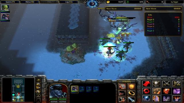 X Hero Siege 10.0.2, Extreme, Level 4 Impossible, Dual heroes, 8 way, Solo смотреть онлайн