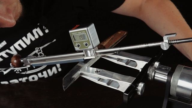 Заточка ножа ТР300 из дамаска Zladinox. Тест остроты дамасской стали. смотреть онлайн