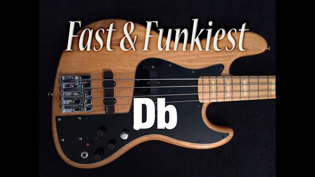 Fast And Funkiest Bass Backing Track Got Jaco? NO BASS 130BPM