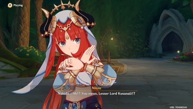 Only players who started Nilou quest after 3.2 get to see this смотреть онлайн