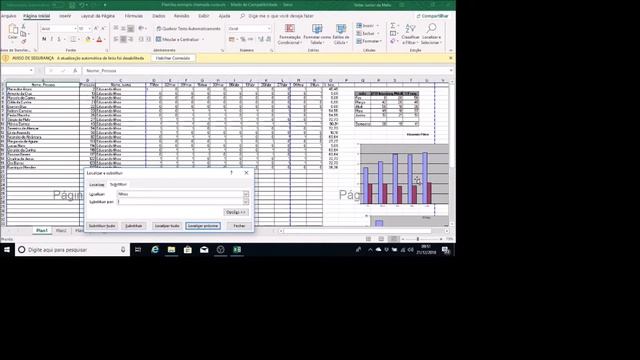 Curso de Excel com NVDA (Aula 14) – Localizar, Substituir e Ir para. смотреть онлайн
