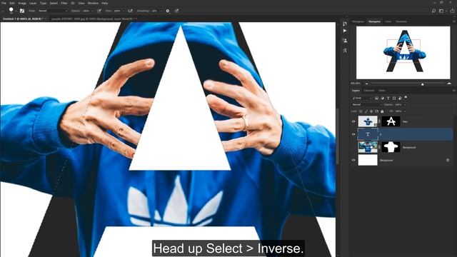 How to Create an Awesome Letter Portrait - Photoshop Tutorial смотреть онлайн