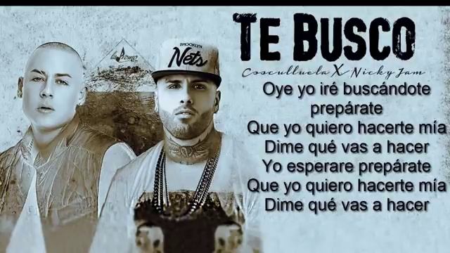 Te Busco - Cosculluela Feat. Nicky Jam Original Reggeton 2015 смотреть онлайн