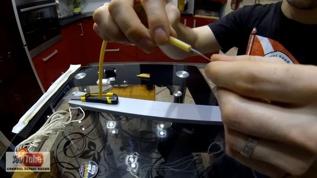 Изготовление амортизатора линя из катетера Фалея. смотреть онлайн