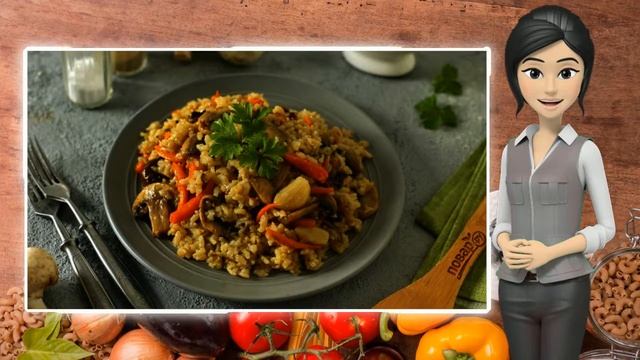 Неправильный плов с грибами смотреть онлайн