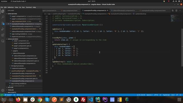 Use of trackby in *ngFor in Angular смотреть онлайн