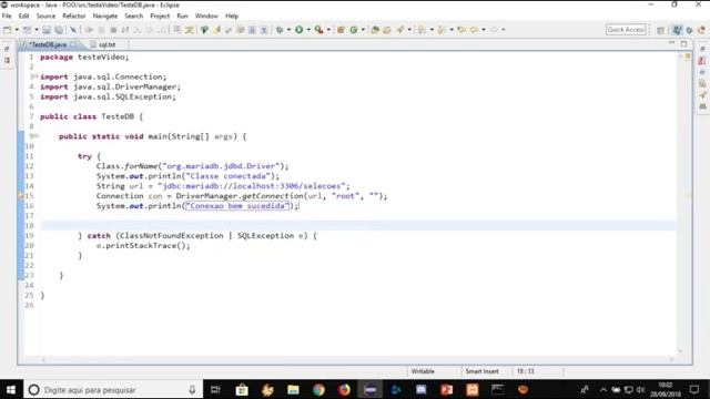 Conexão JDBC-MariaDB смотреть онлайн