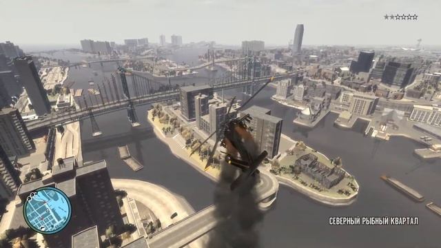 Как быстро уйти от погони. GTA4 смотреть онлайн