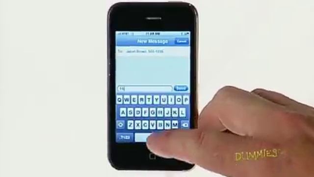 How to Send and Receive Text Messages on Your iPhone For Dummies смотреть онлайн