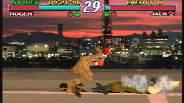 [PSX] TEKKEN 2 - Roger + Ending смотреть онлайн
