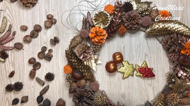 Осенний венок / Fall wreath смотреть онлайн