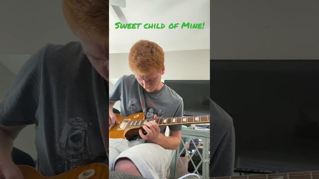 Sweet child of Mine Guns N Roses! #guitarcover #cover #lespaul #slash #gunsnroses #sweetchildofmine смотреть онлайн