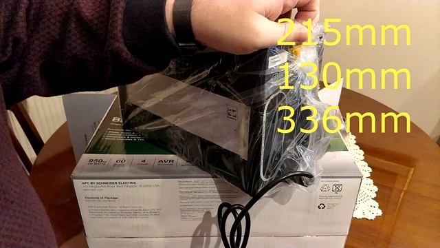 APC Back-UPS 950va (GR version / Schuko) - UNBOXING смотреть онлайн