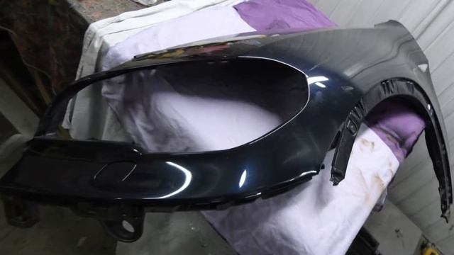 Ремонт крыла BMW E 70 смотреть онлайн