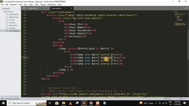 php oop in hindi | php show data from database in a table in object oriented in php - 79 смотреть онлайн