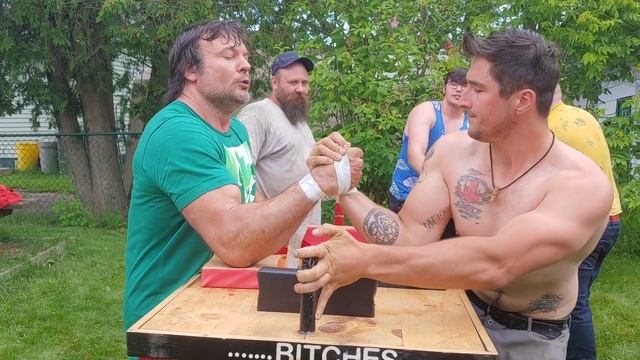 Pembroke roadtrip - part one - armwrestling practice with BLM смотреть онлайн