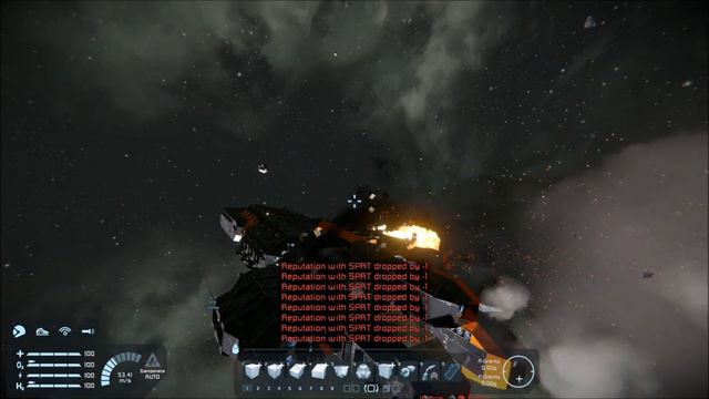 Space Engineers - Grav missile target intercept tests смотреть онлайн