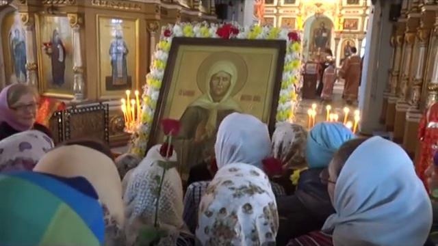 в Вятские Поляны доставили икону Матроны Московской