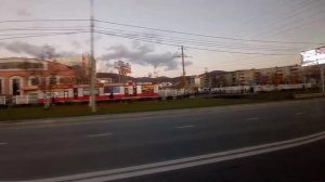 Поездка на 222 маршруте на автобусе МАЗ-206.086 г. Южно-Сахалинск