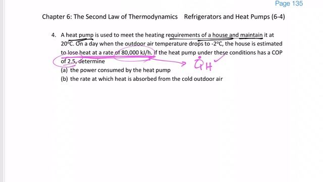 Thermodynamics - 6-4 Refrigerators And Heat Pumps - Examples