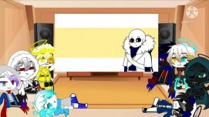 Sans au react to epic memes || part 8 || gacha club