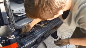 Установка фаркопа на Toyota Land Cruiser Prado J120