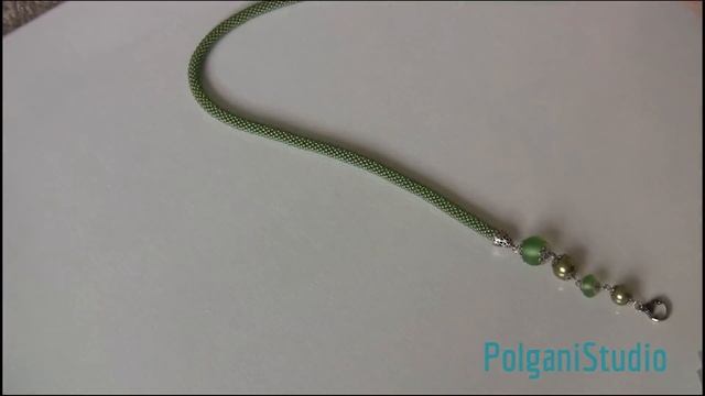 6 ways to tie and wear a lariat (long necklace) TUTORIAL - How to tie a bead crochet rope. смотреть онлайн