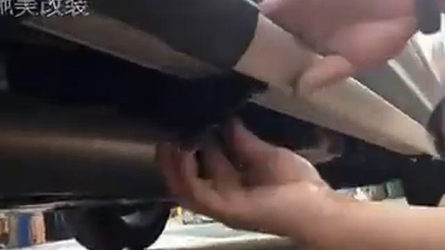 Установка порогов  на Toyota RAV4