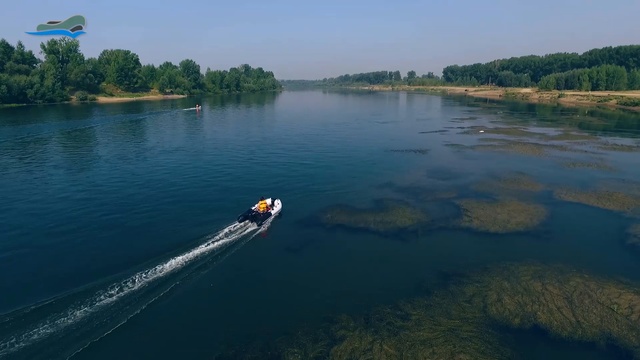 РИВЬЕРА 3400 СК Компакт. Обзор надувной моторной лодки смотреть онлайн