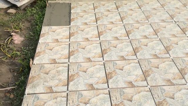 Пол из керамогранитной плитки в беседке смотреть онлайн
