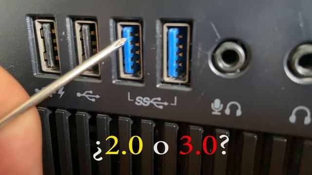 ¿Cómo saber si tu pc o laptop tiene puerto USB 2.0 o 3.0 ? смотреть онлайн