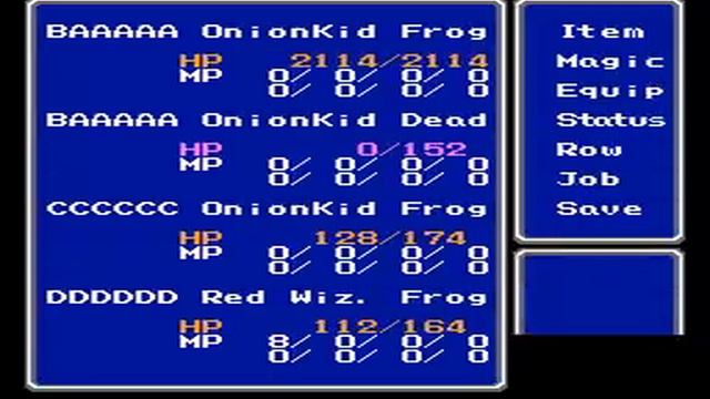 Final Fantasy III speedrun смотреть онлайн
