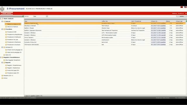 Krijimi i Procedures se Tenderit смотреть онлайн