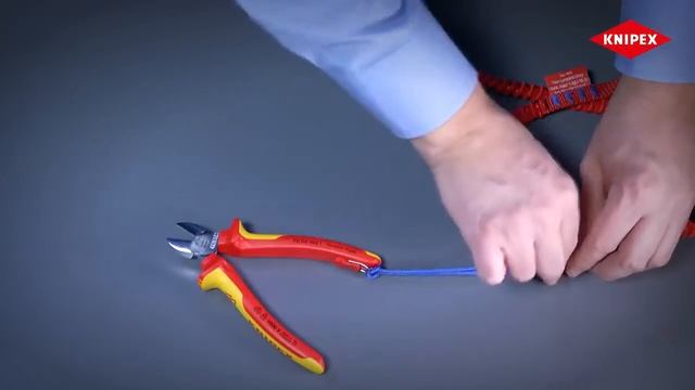 KNIPEX Tethered Tools набор для фиксации инструмента с креплением для страховки от падения с высот смотреть онлайн