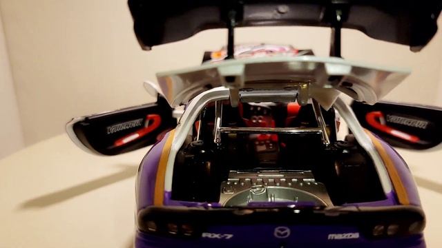 WORK Mazda RX-7 Jada Toys 1/18 Option D 2004 release смотреть онлайн