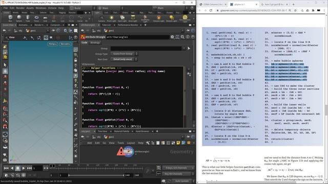 Bubbles Yet Again: Implementing Glassner's Bubble Triplets in VEX смотреть онлайн