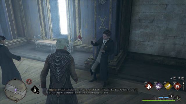 Mother isn't happy that her son joined Hufflepuff - Hogwarts Legacy смотреть онлайн