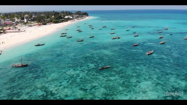 Zanzibar Island 4K Drone ?? Tanzania Summer Vibes смотреть онлайн