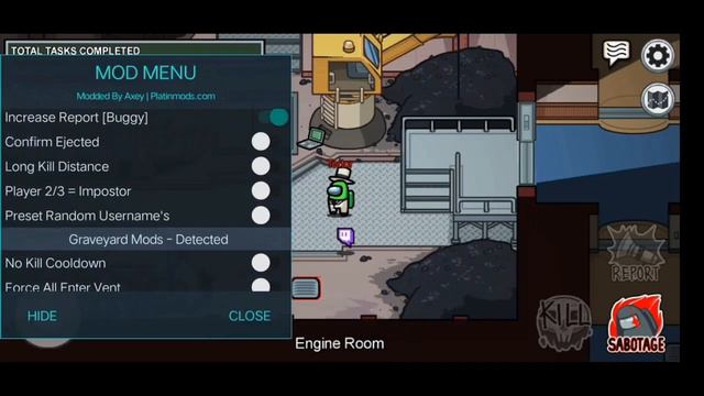Among Us Latest Mod Menu 2021.4.2 | No Kill Cooldown | Always Impostor | Among Us Airship Mod Menu смотреть онлайн