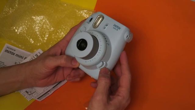 CAMERA INSTAX MINI 8 POLAROID UNBOXING  I OSVALDO JUNIOR