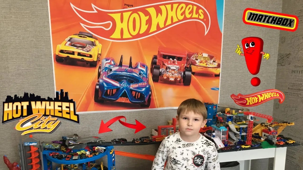 Город Hot Wheels и Matchbox / Заказали классный плакат Хот Вилс смотреть онлайн