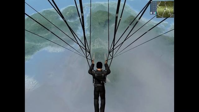 PC Game #1 | Just Cause Gameplay | Parachute and Dive into Water смотреть онлайн